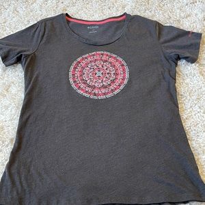Colombia Large Short Sleeve Grey T-Shirt